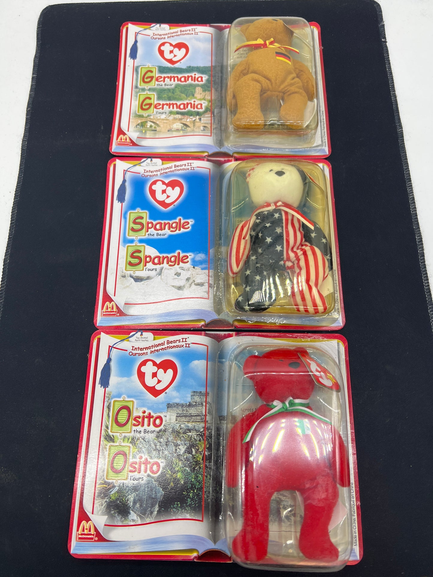 Auction Lot 18: TY Beanie Babies McDonalds Happy Meal Toys Set of 3