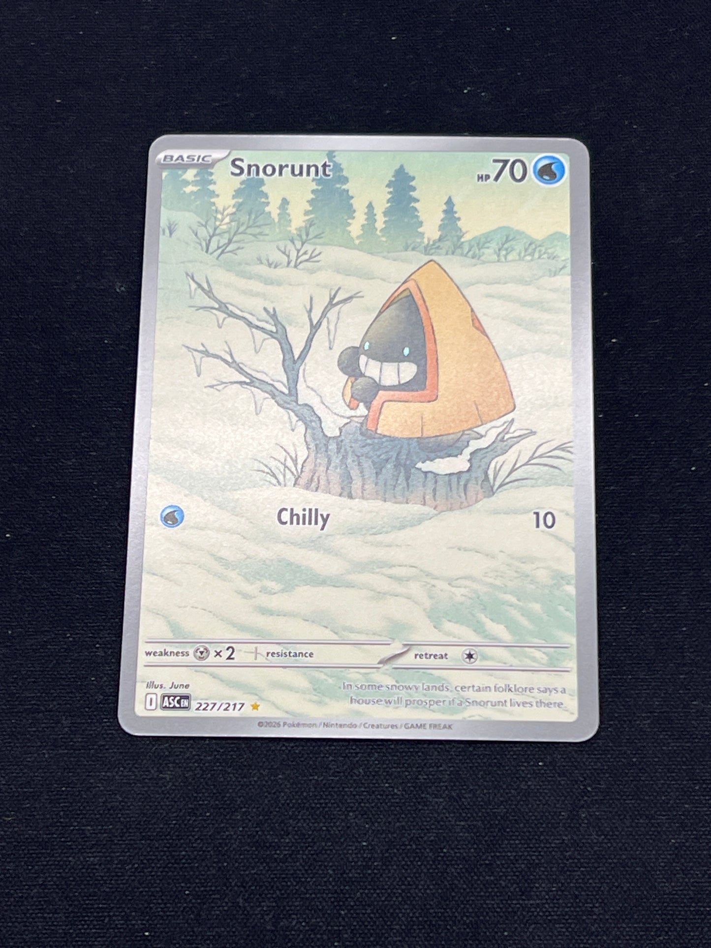 Auction Lot 85: Pokemon Cards Snorunt Illustration Rare Condition Vary