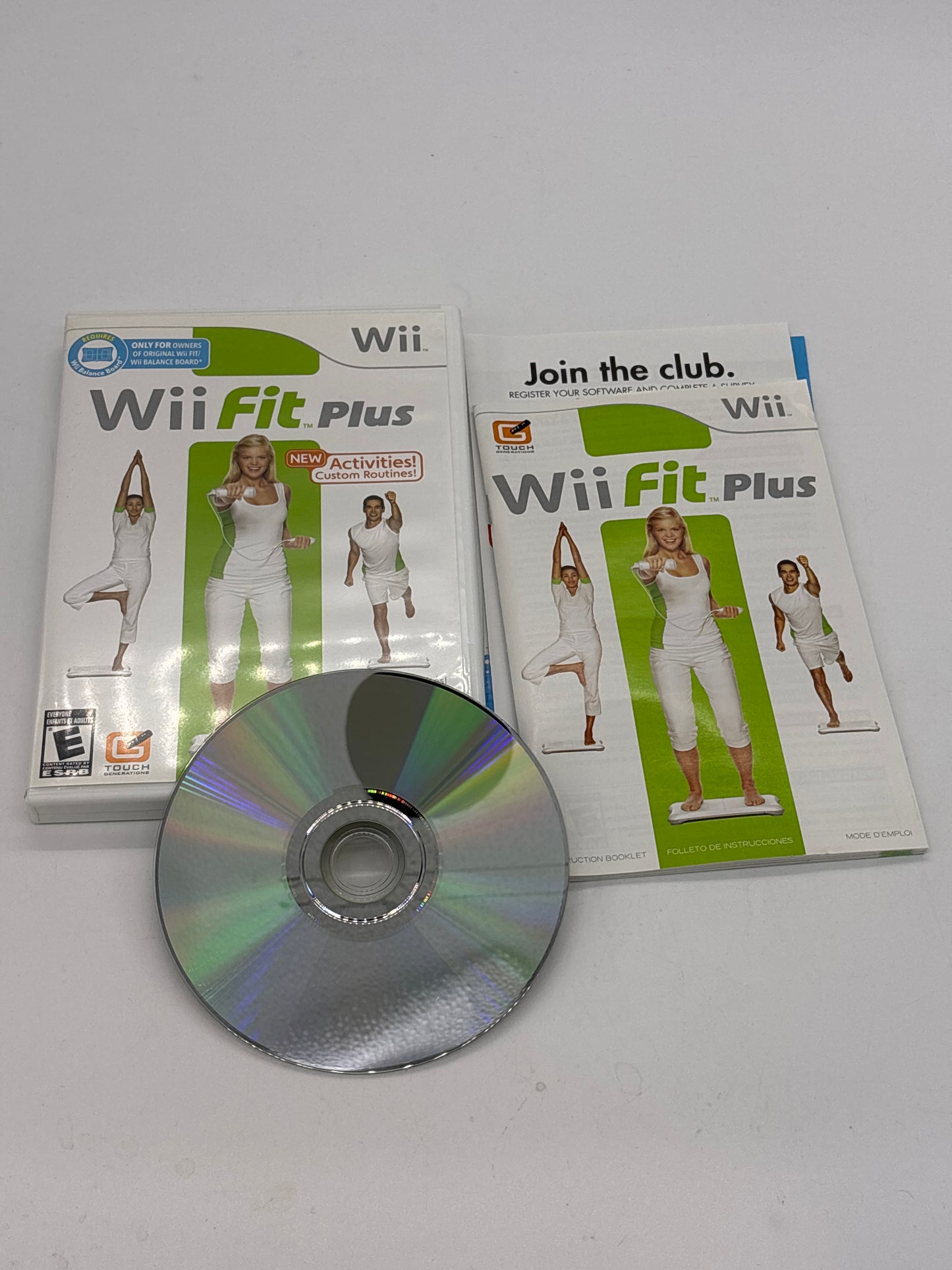 Auction Lot 123: Wii Fit Plus Nintendo Wii Video Game Loose