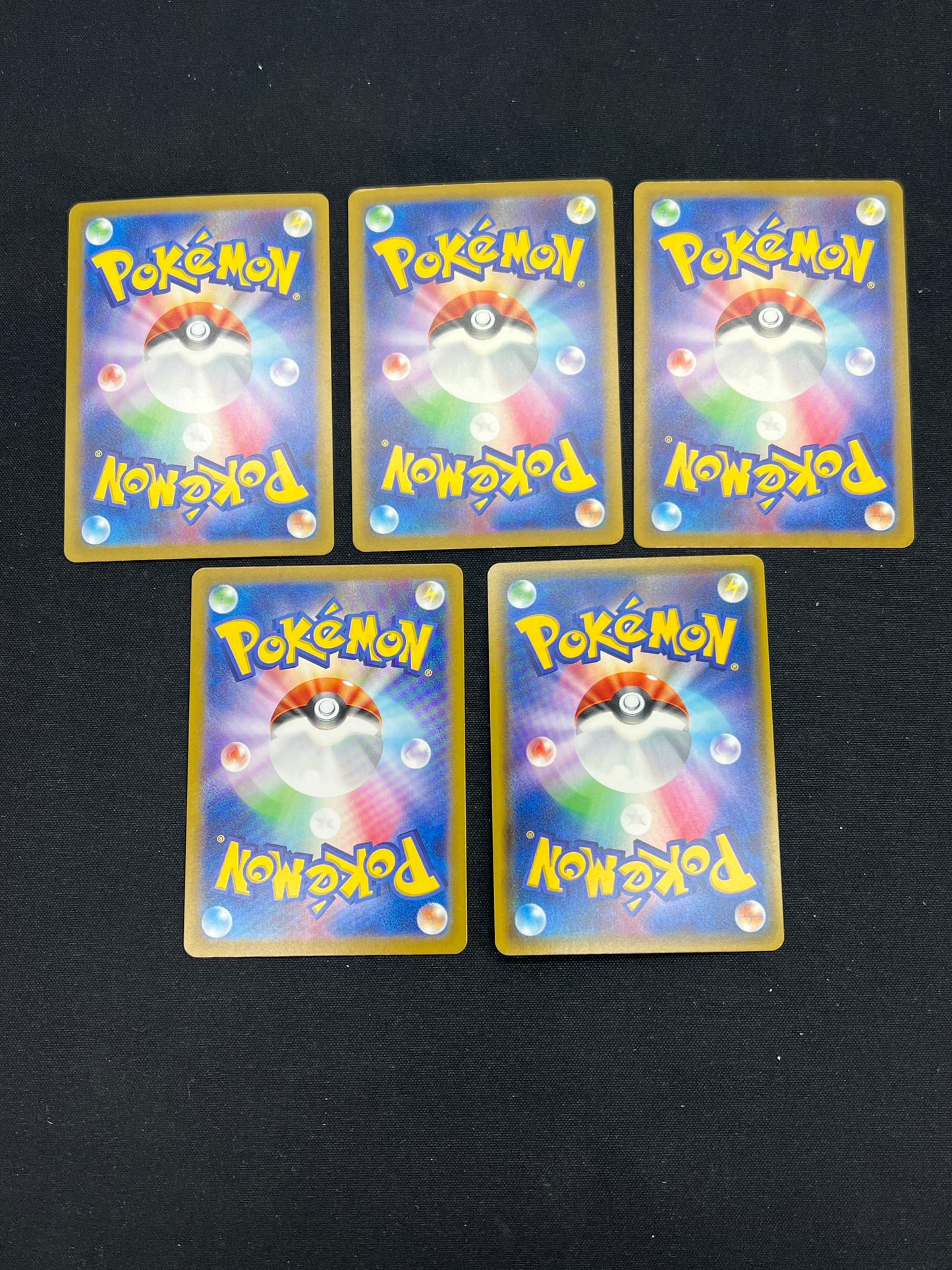 Auction Lot 218: Pokemon Cards Lot of 5 Assorted EX V VMAX Card Lot Conditions Vary