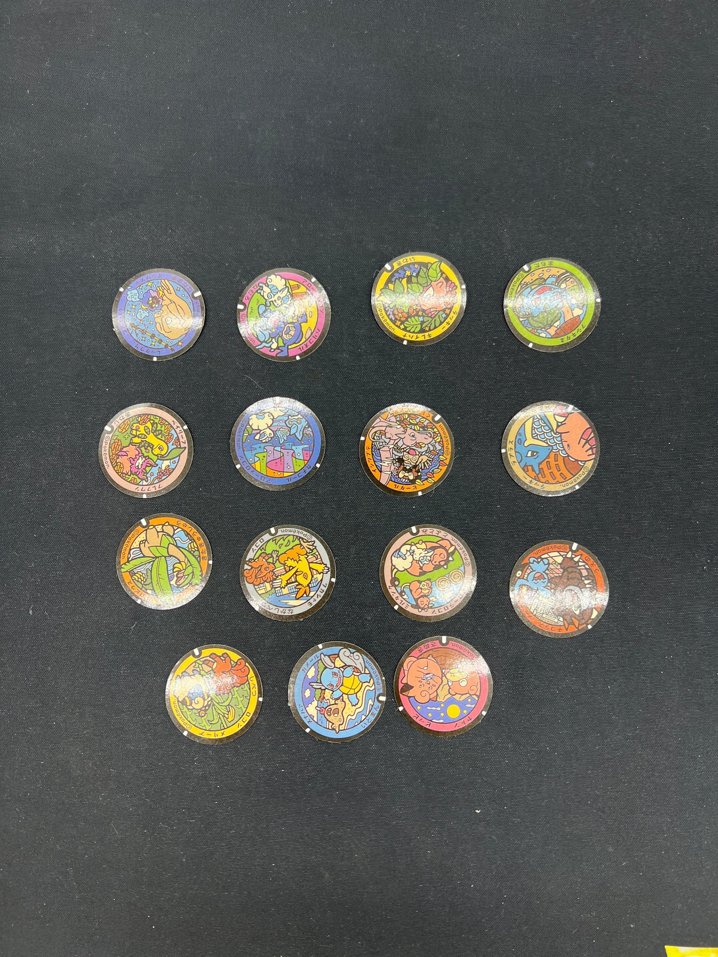 Auction Lot 233: Pokemon Manhole Cover Assorted Sticker Lot 2