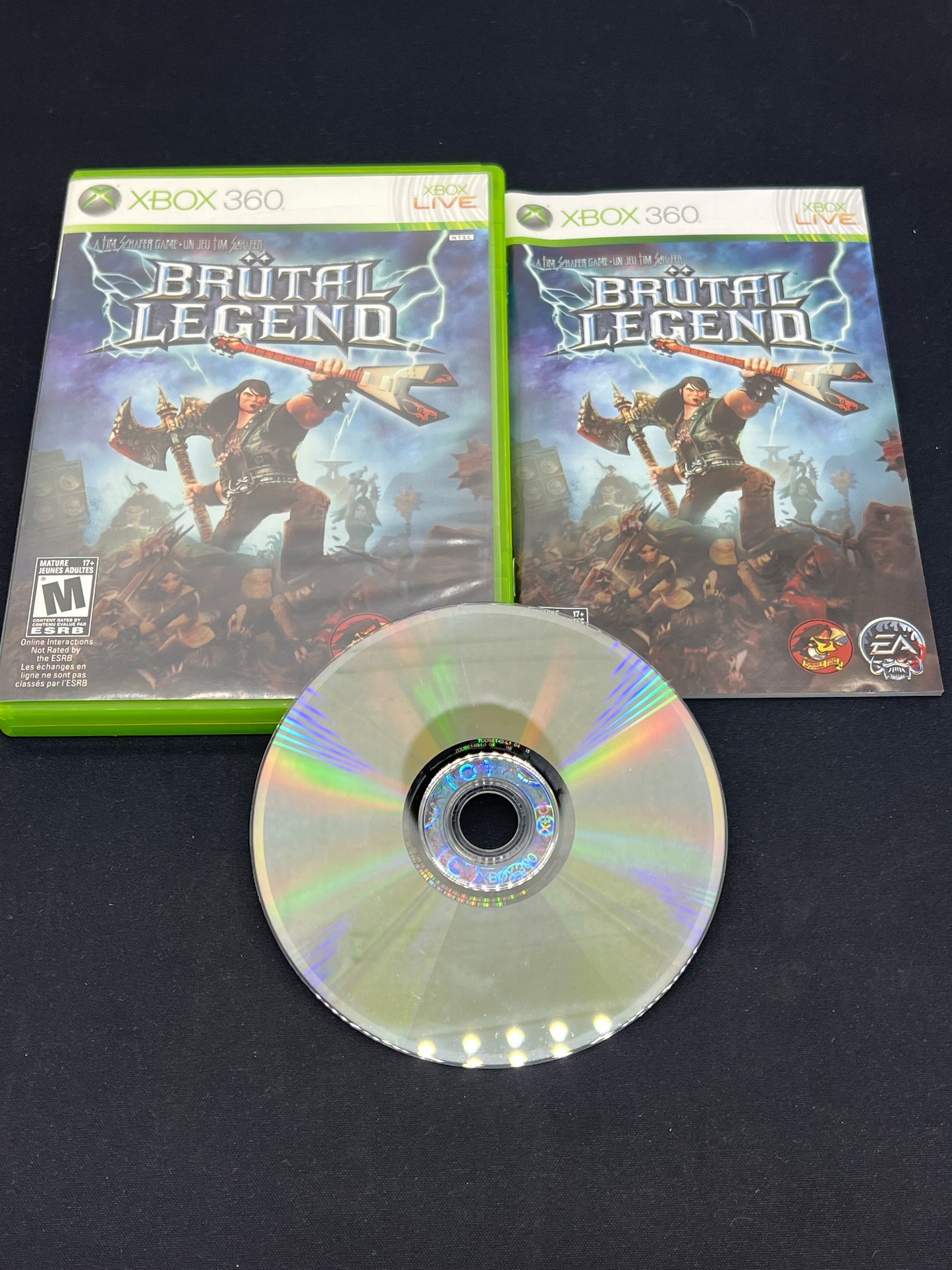 Auction Lot 108: XBox360 Video Game Brutal Legend CIB