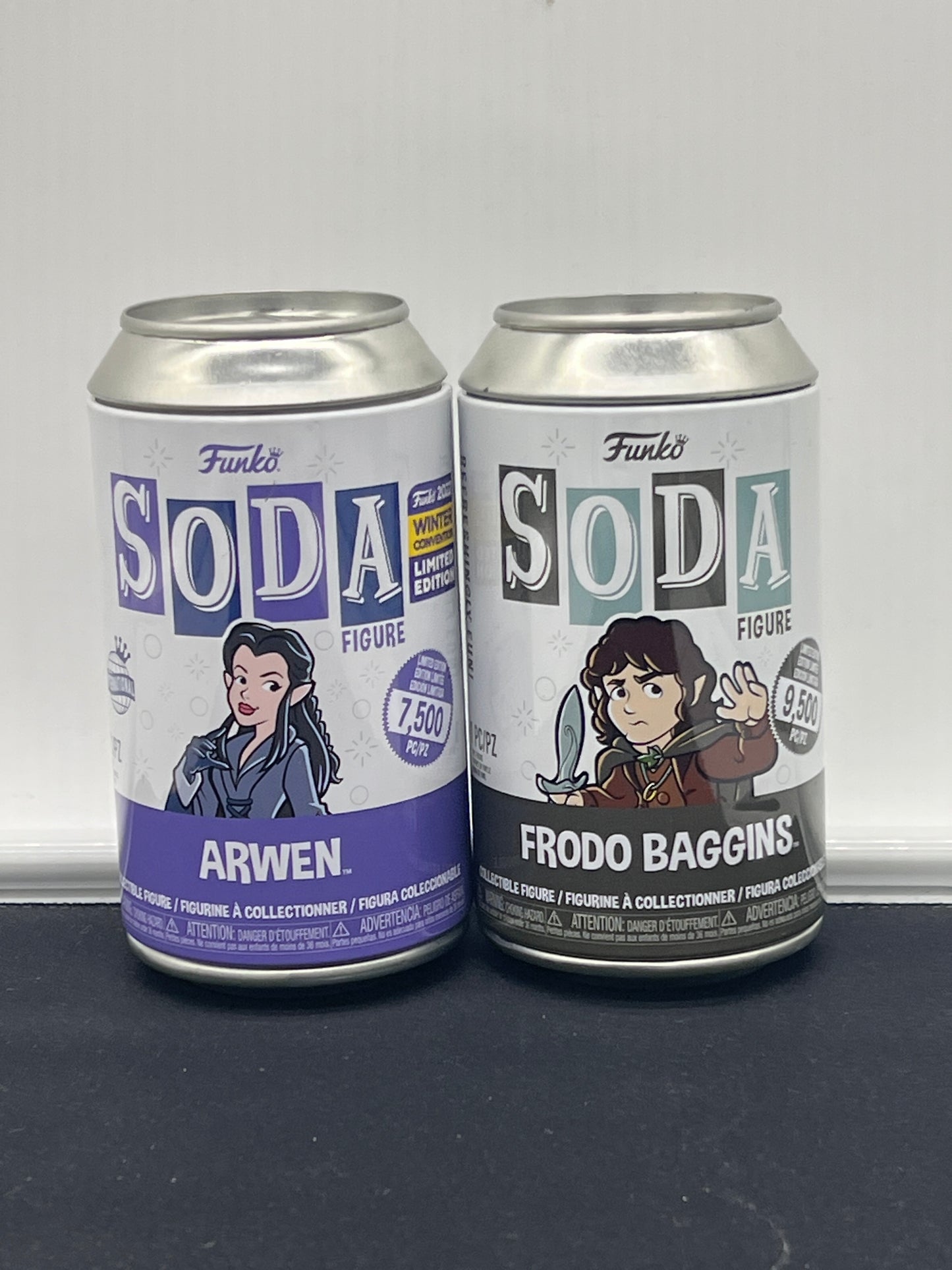 Auction Lot 134: Funko Soda Lot of 2 Arwen & Frodo Baggins
