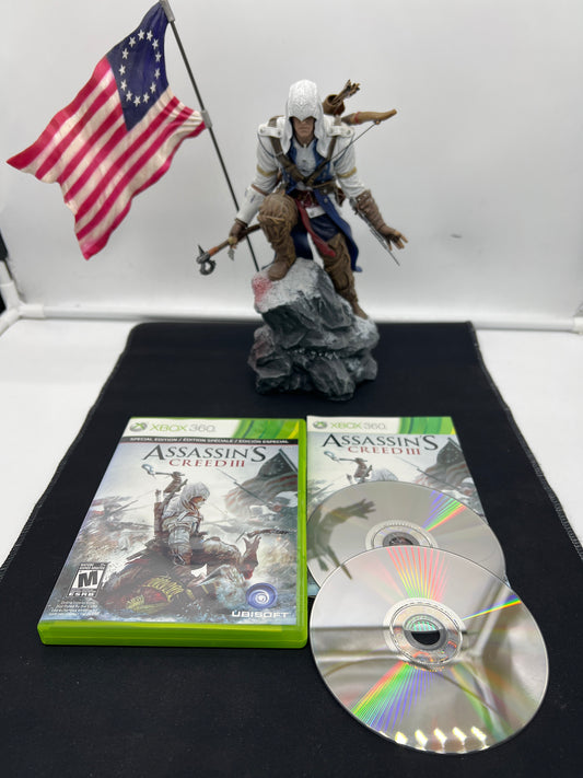 Auction Lot 6: XBOX 360 Video Game Assassin's Creed 3 CIB With Connor Figure