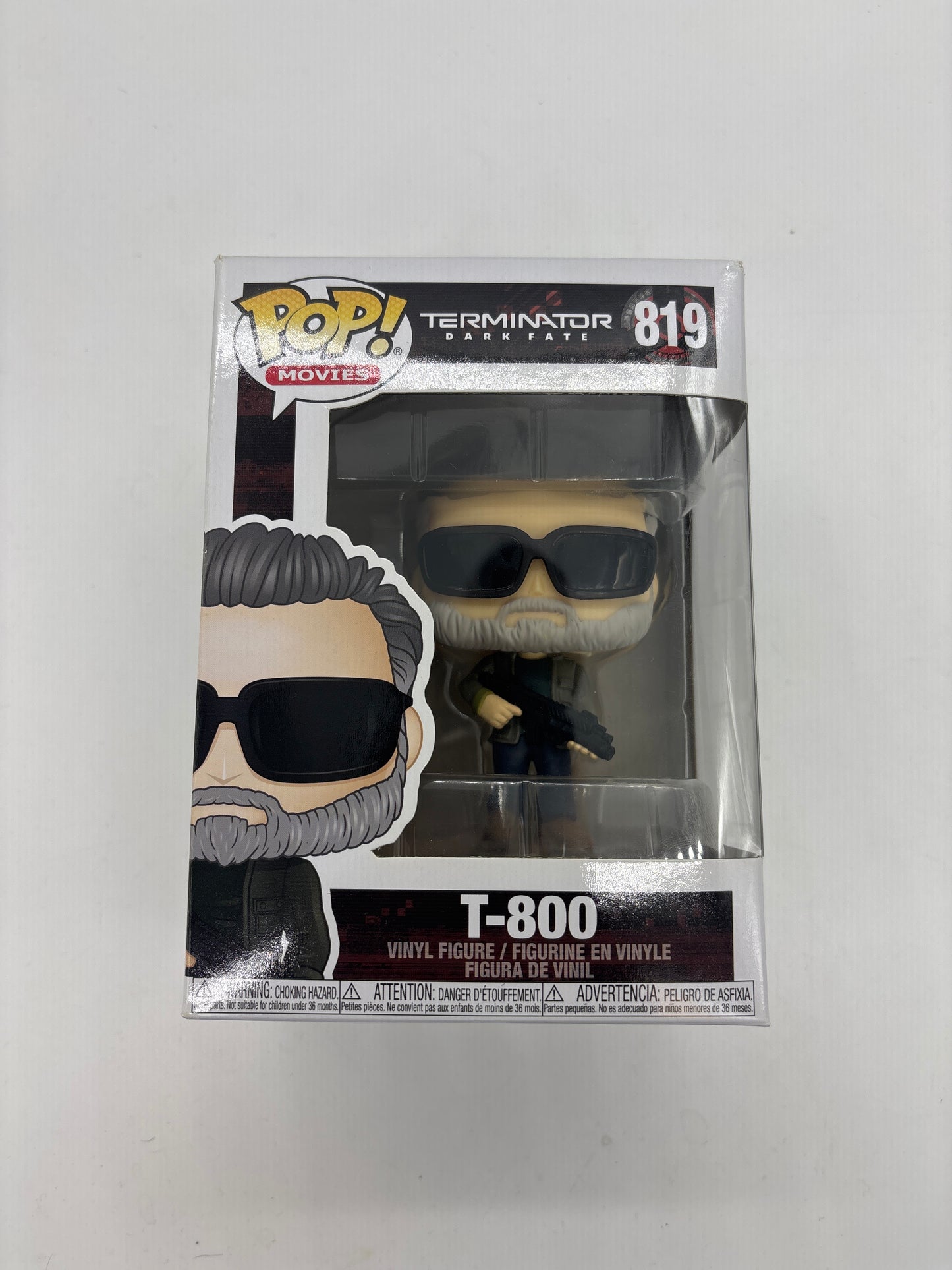 Auction Lot 18: Pop Funko Terminator Dark Fate T-800 819