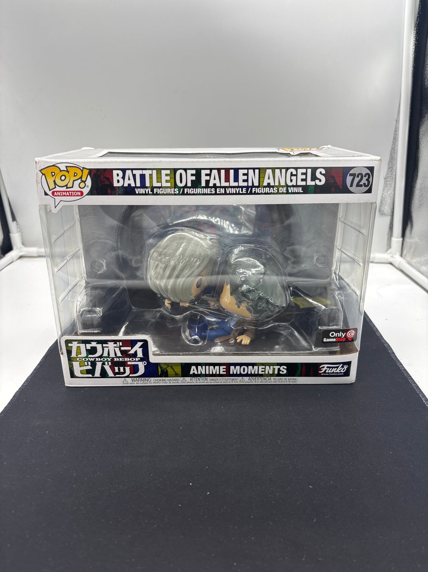 Auction Lot 62: Funko POP Cowboy Bebop Battle of Fallen Angels #723