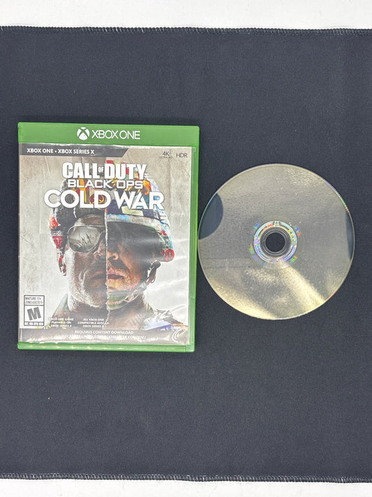 Auction Lot 357: Call of Duty Black Ops Cold War Video Game XBOX One CIB