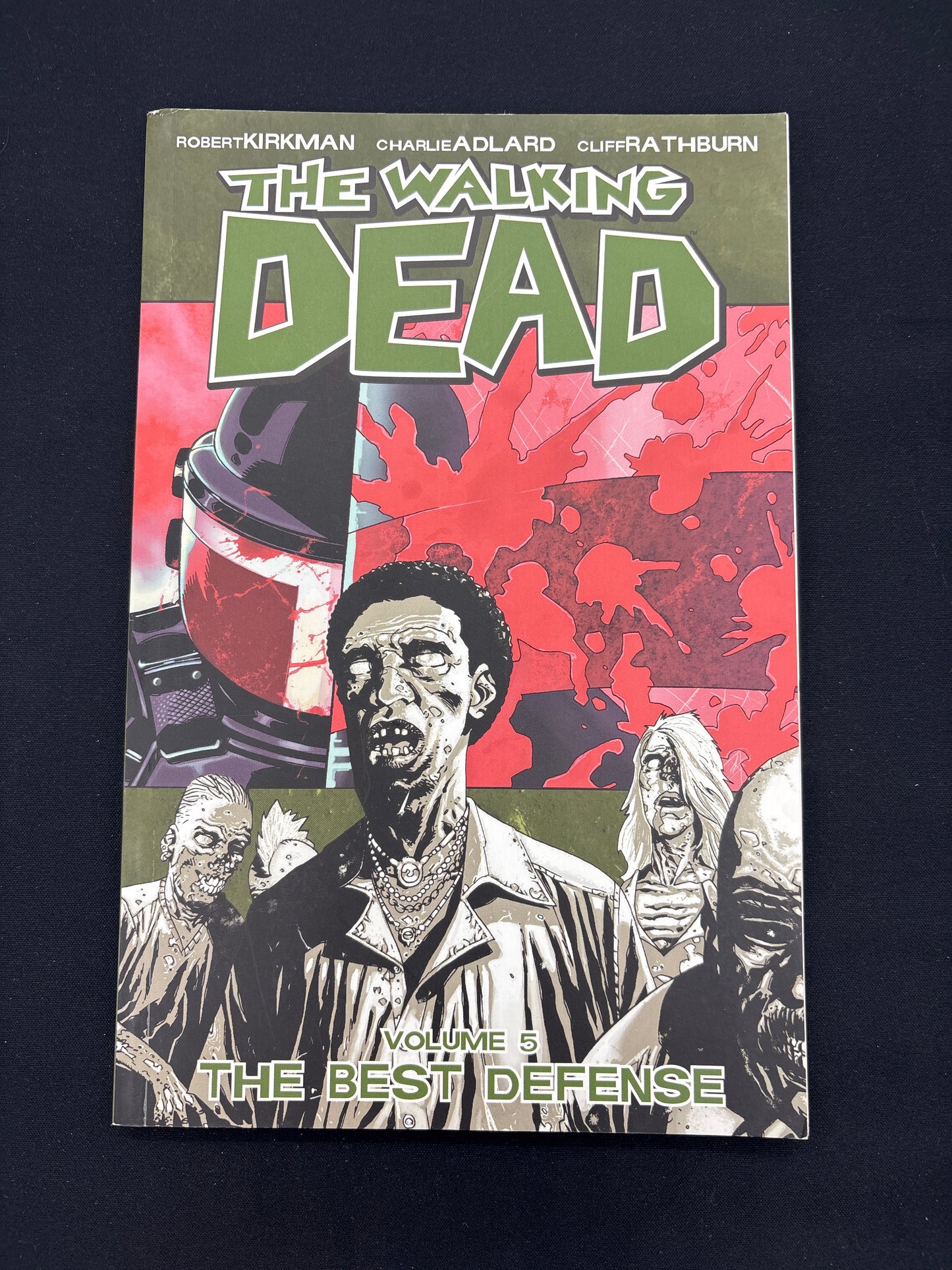 Auction Lot 130: The Walking Dead Volume 5 The Best Defense Book