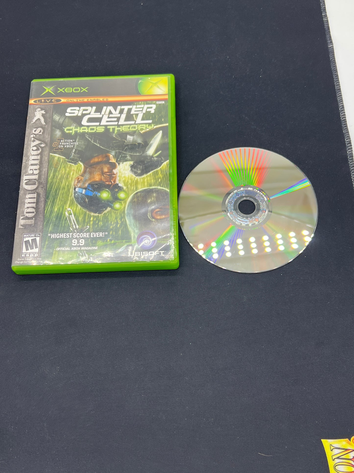 Auction Lot 178: XBOX Splinter Cell Chaos Theory Disc & Case