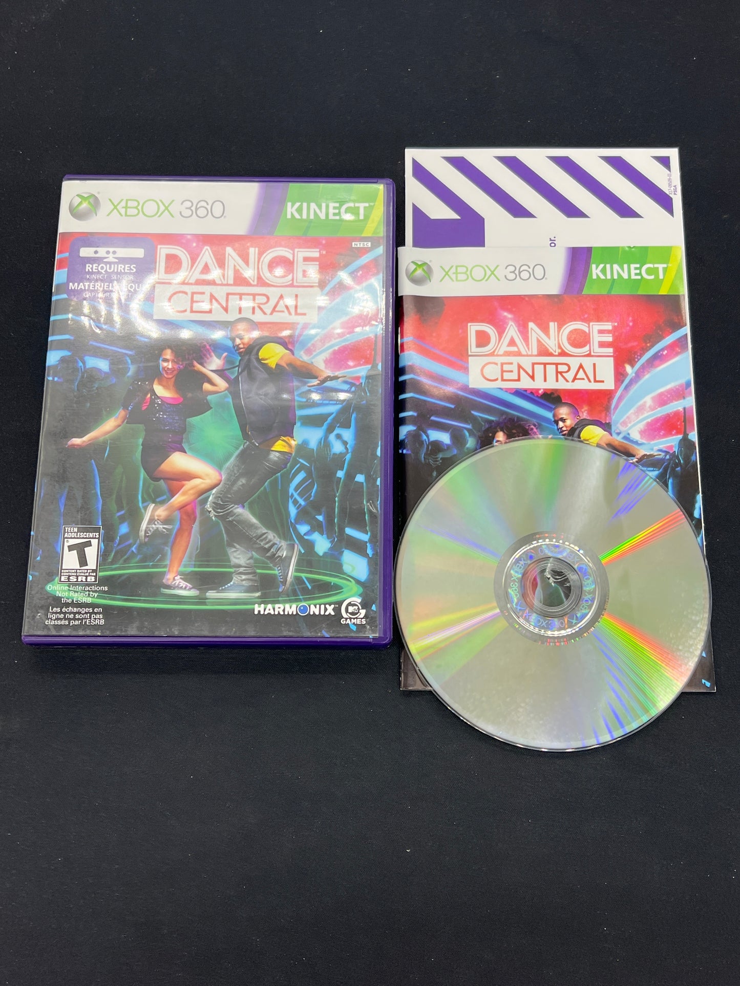Auction Lot 26: XBOX 360 Video Game Dance Central CIB