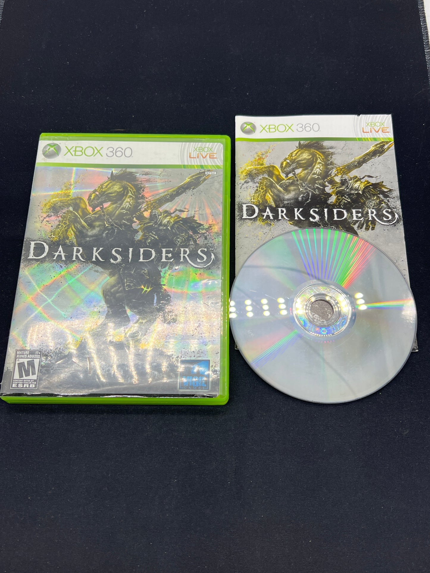 Auction Lot 207: XBOX 360 Video Game Lot of 2 Darksider 1 & 2 CIB