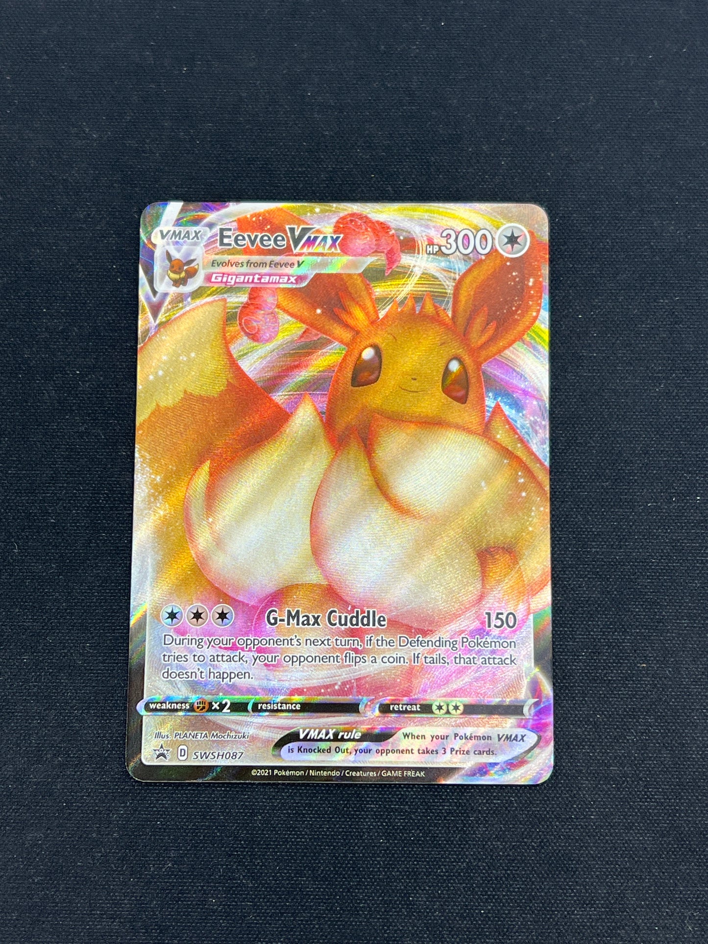 Auction Lot 83: Pokemon Cards Eevee VMAX SWSH Promo Conditions Vary