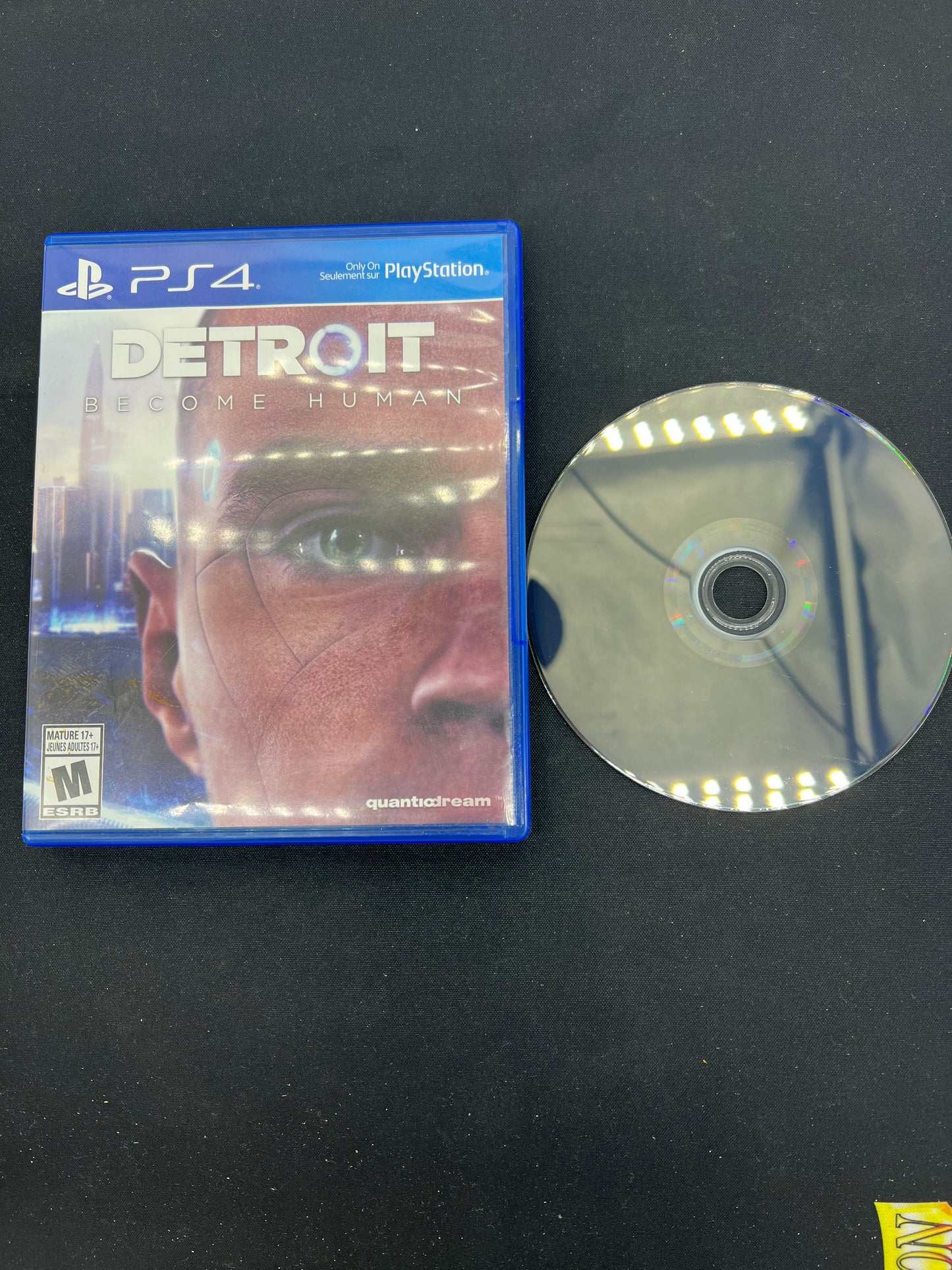Auction Lot 183: Playstation4 Detroit Become Human Disc & Case