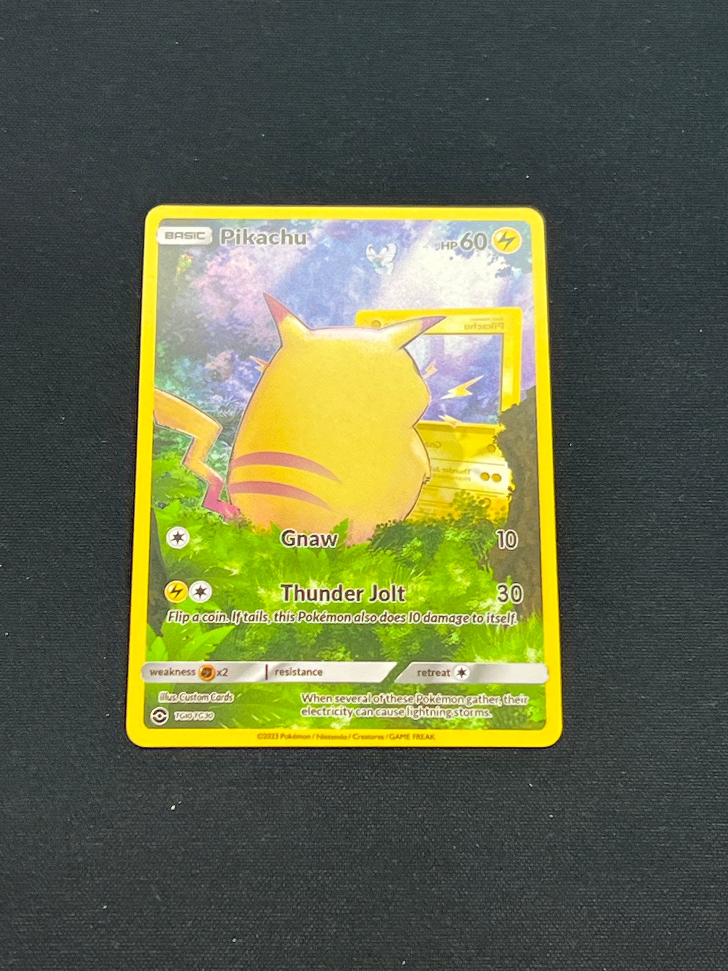 Auction Lot 153: Pokemon Card CUSTOM Pikachu Celebrations Conditions Vary