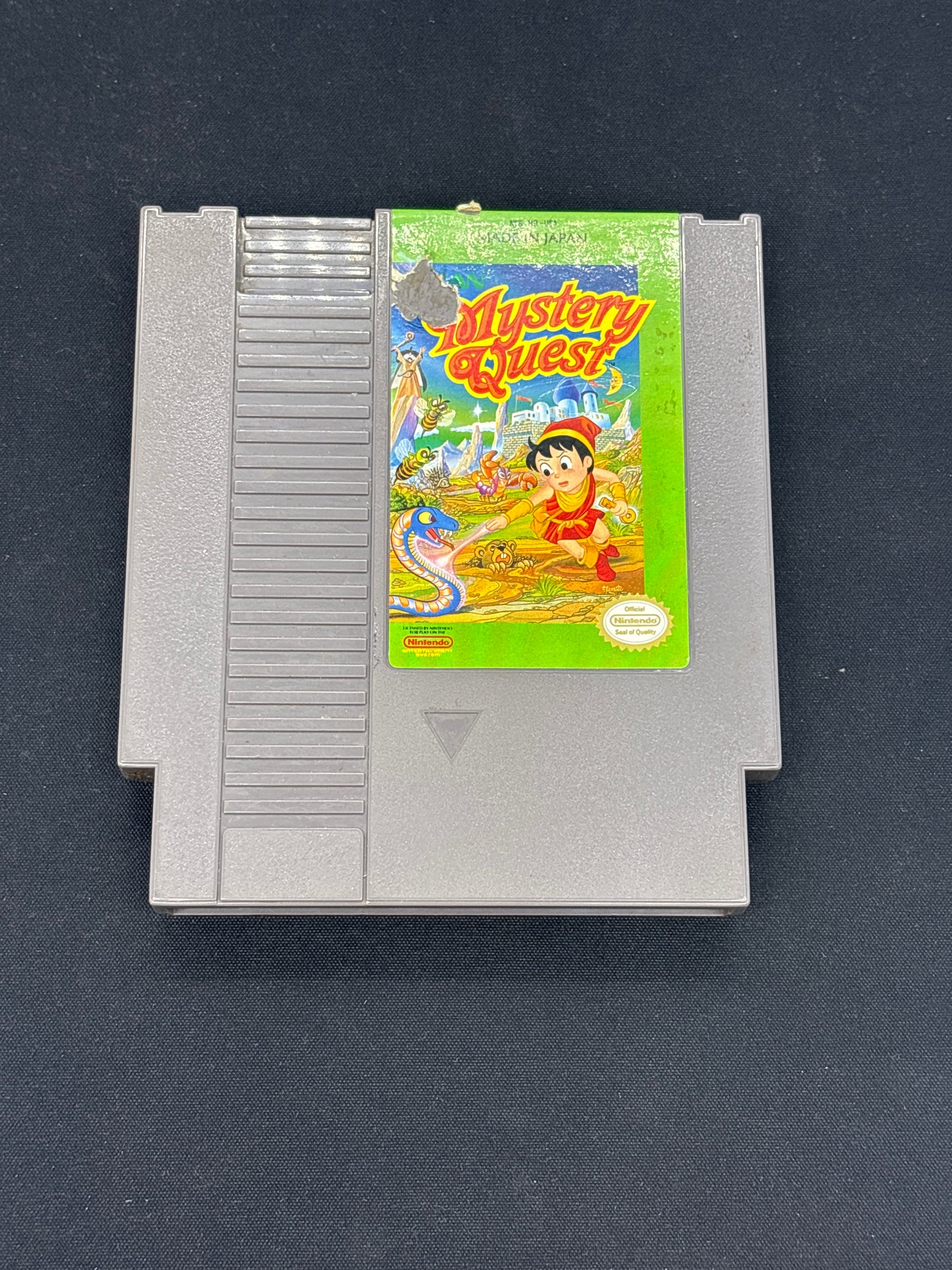 Auction Lot 207: Mystery Quest Japanese Video Game Nintendo NES Loose