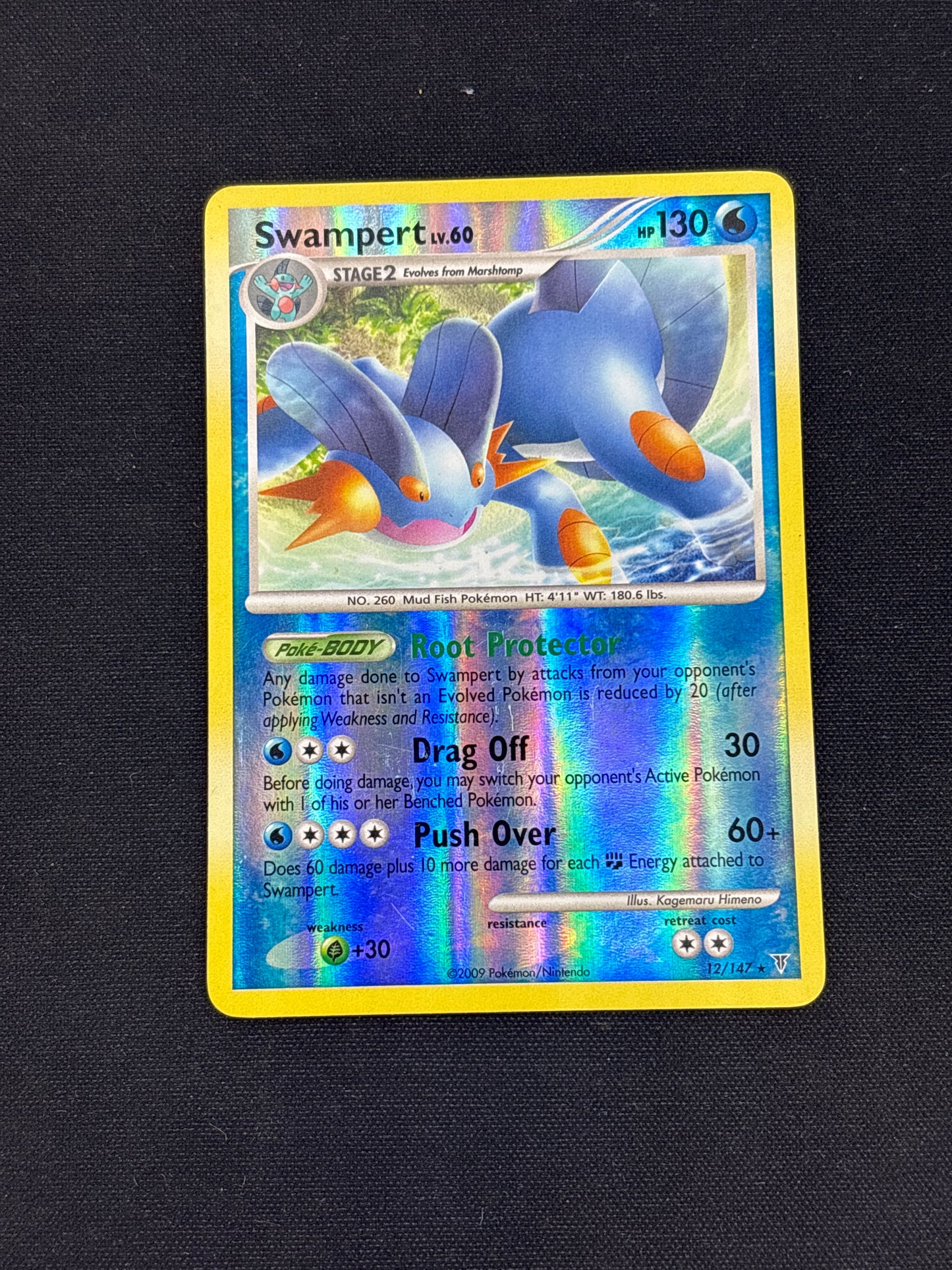 Auction Lot 153: Pokemon Cards Swampert Reverse Holo DP Supreme Victors Conditions Vary