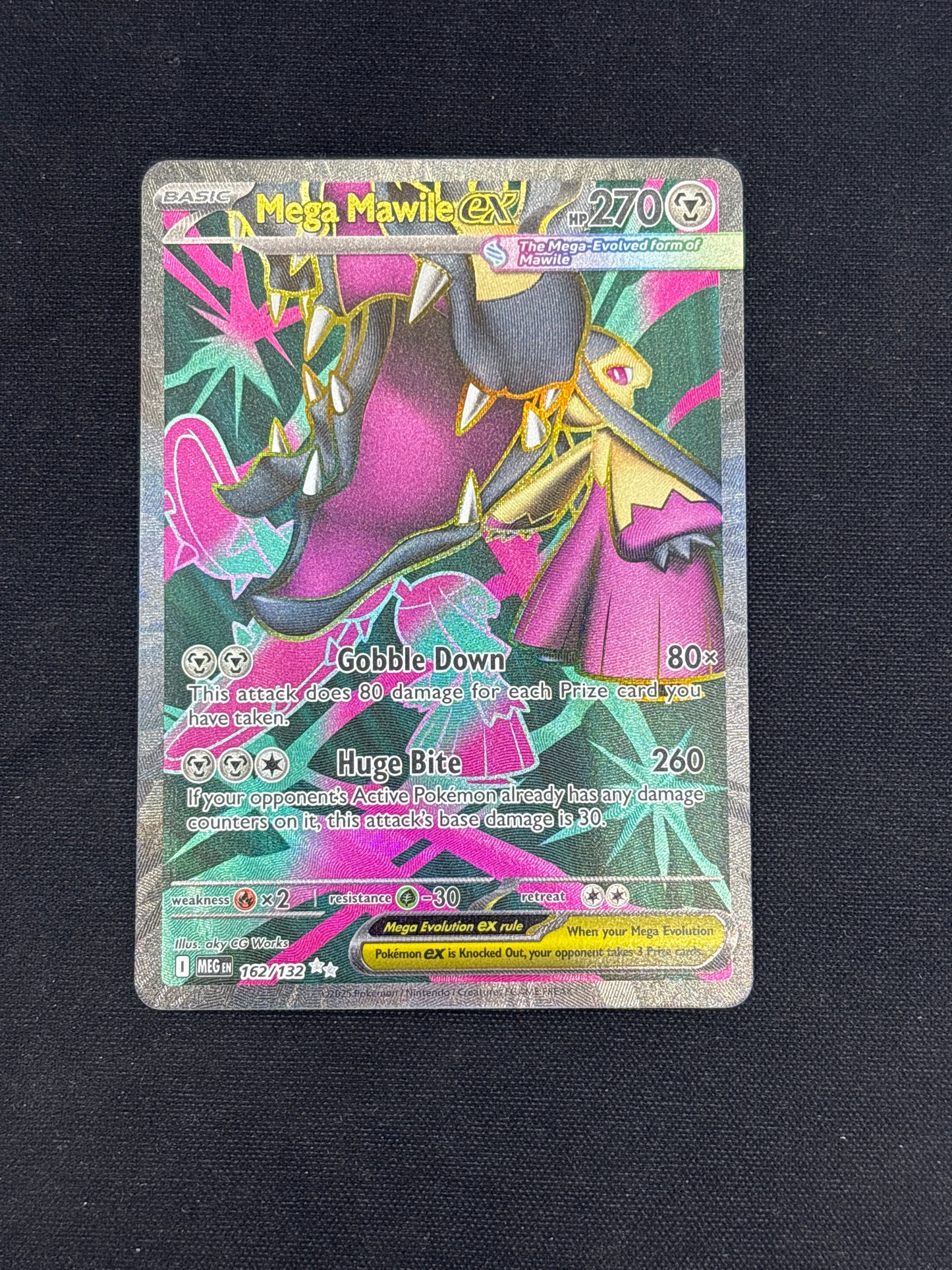 Auction Lot 417: Pokemon Cards Mega Mawile EX Full Art Condition Vary