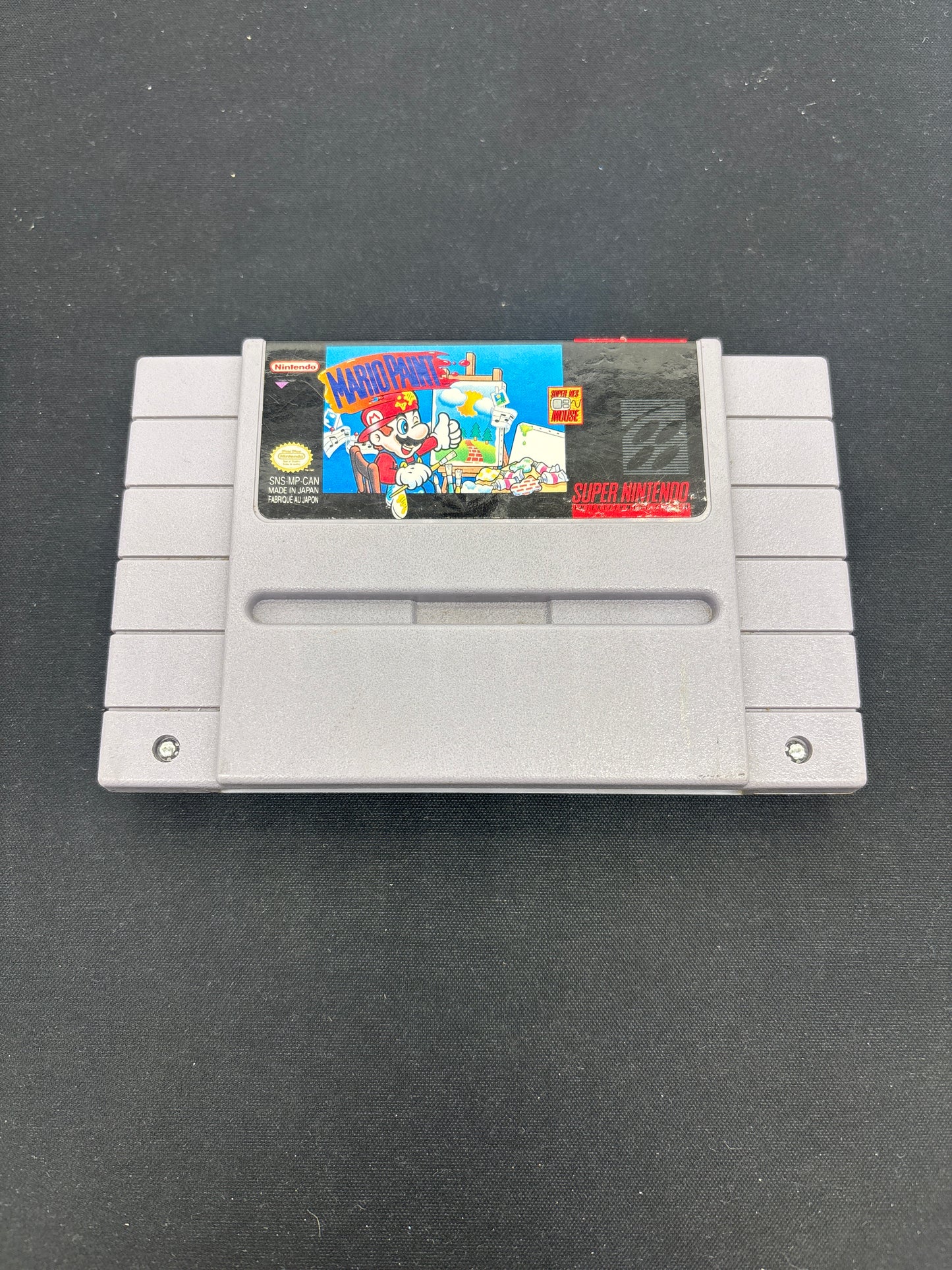 Auction Lot 150: SNES Video Game Mario Paint Cartridge Only