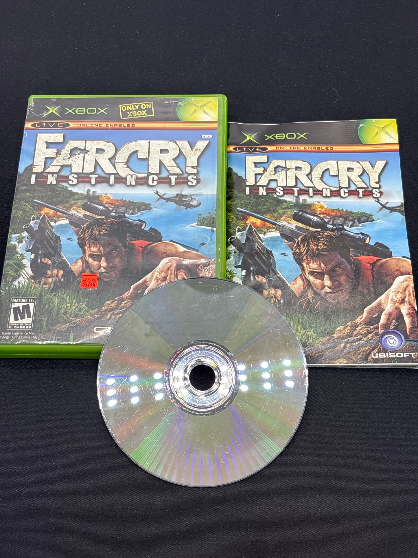 Auction Lot 120: XBOX Video Game Far Cry Instincts CIB