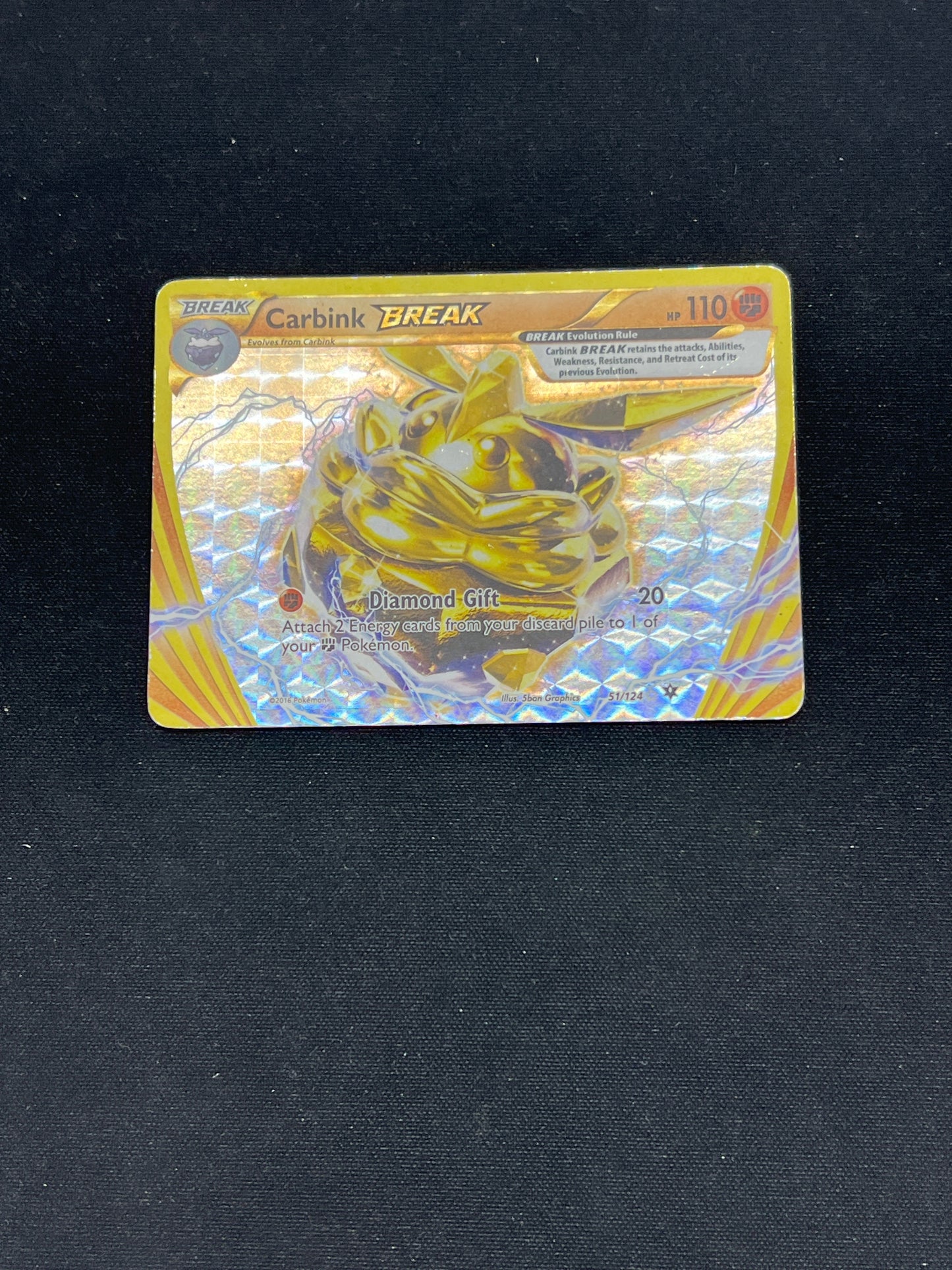 Auction Lot 274: Pokemon Cards Carbink BREAK Fates Collide Conditions Vary