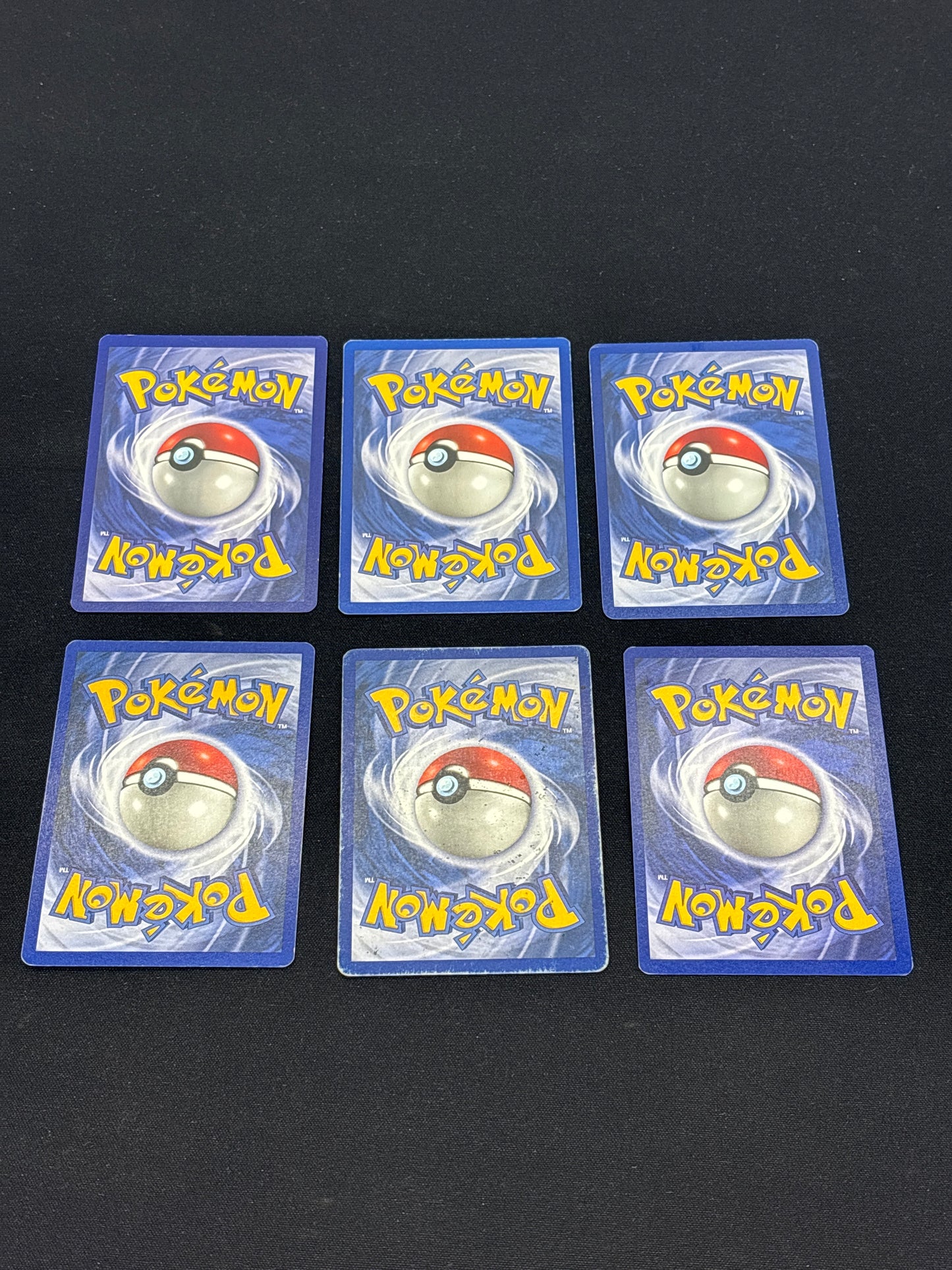 Auction Lot 113: Pokemon Cards Lot of 6 Assorted WOTC Fossil Commons Uncommons Conditions Vary