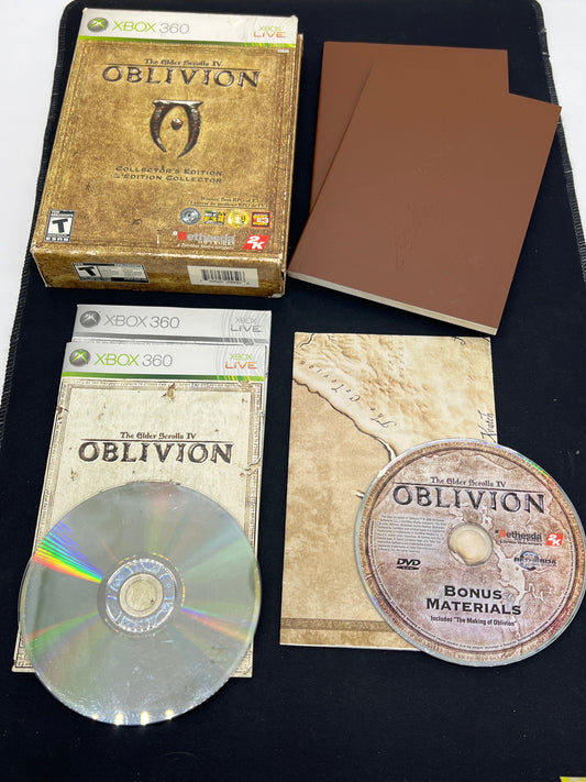 Auction Lot 15: XBOX 360 Video Game The Elder Scrolls IV Oblivion Collector's Edition CIB