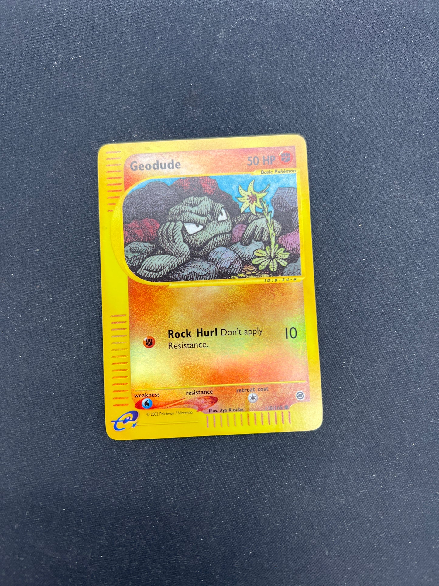 Auction Lot 75: Pokemon Cards Geodude Reverse Foil Expedition Condition Vary