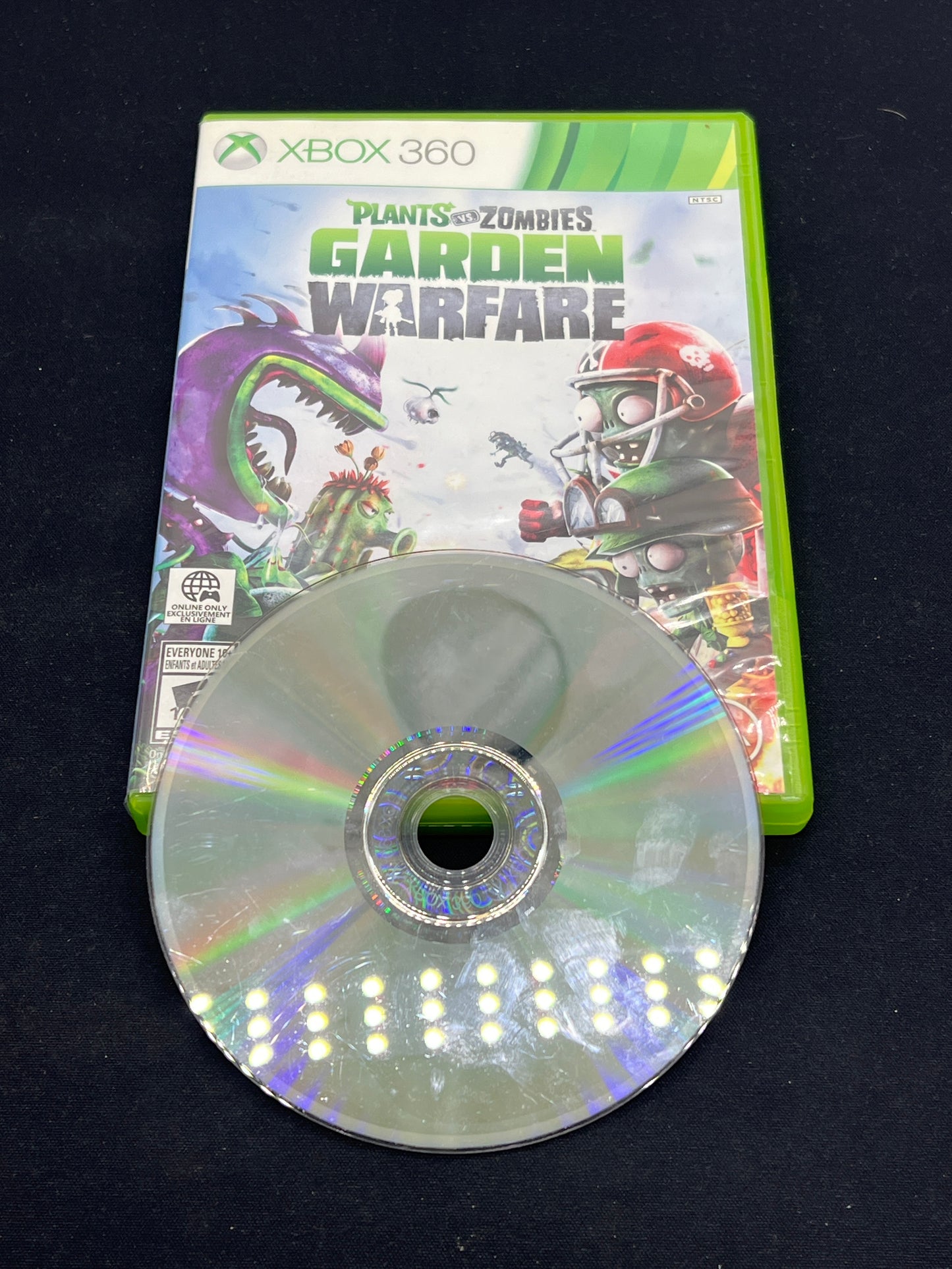 Auction Lot 32: XBOX 360 Video Game Plants vs Zombies Garden Warfare