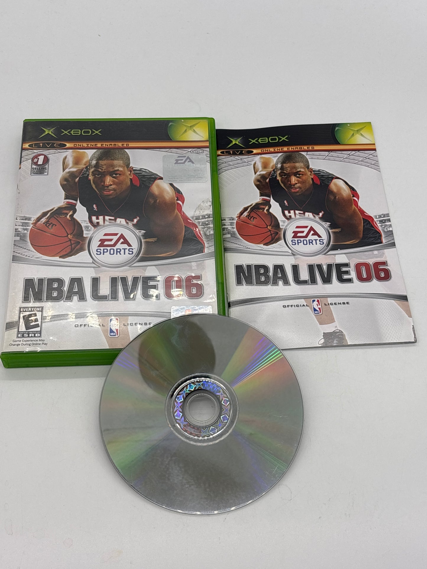 Auction Lot 152: NBA Live 06 Video Game XBOX
