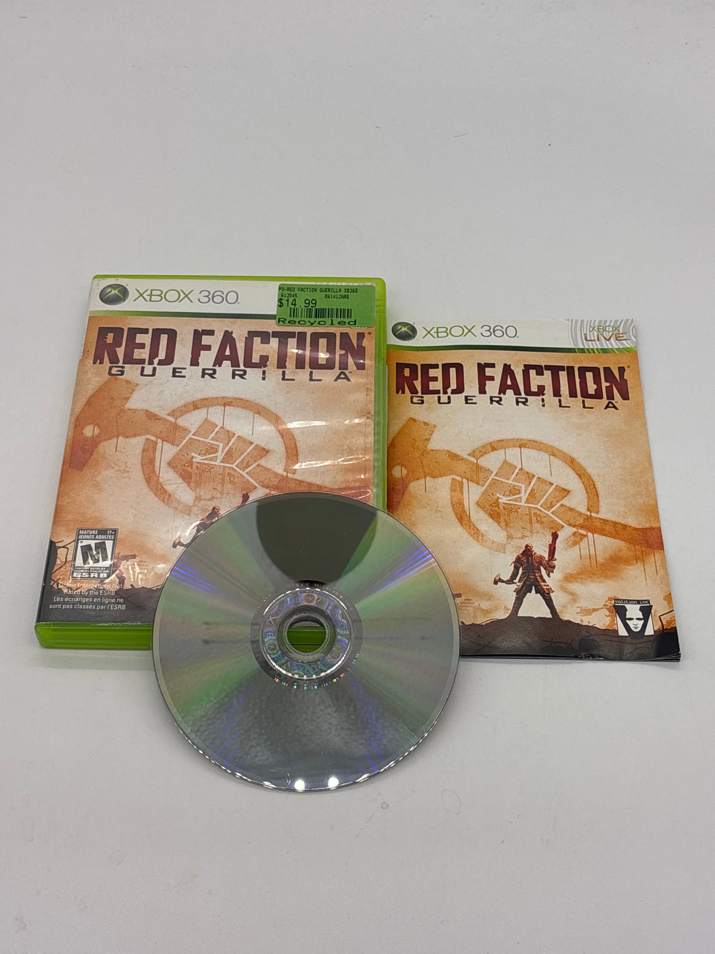 Auction Lot 115: Red Faction Video Game XBOX 360 CIB