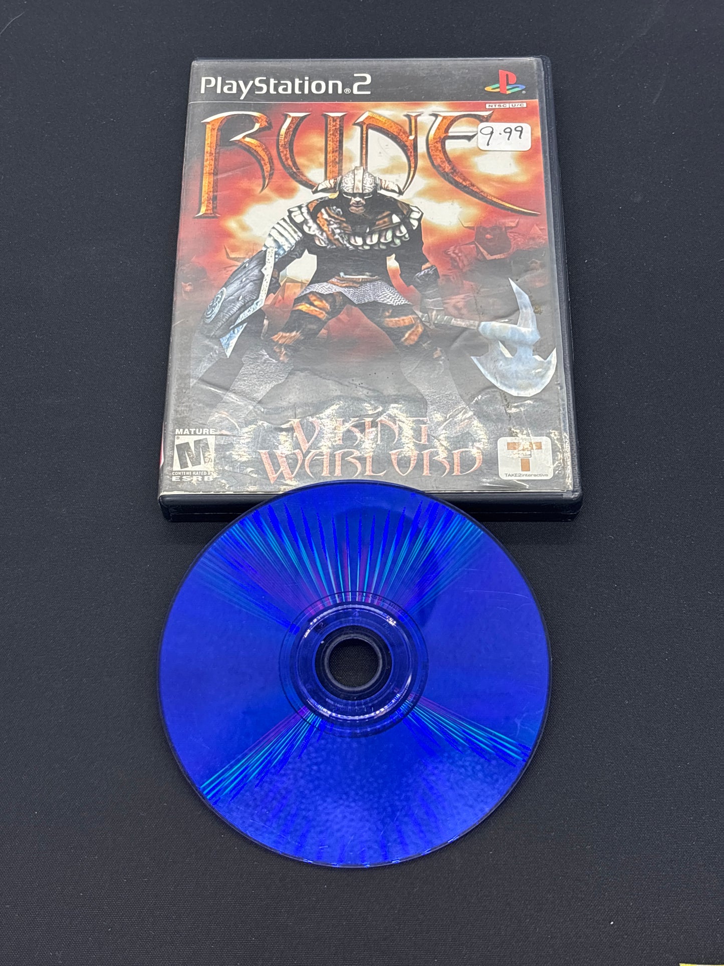 Auction Lot 174: PlayStation 2 Rune Viking Warlord with Case & Disc
