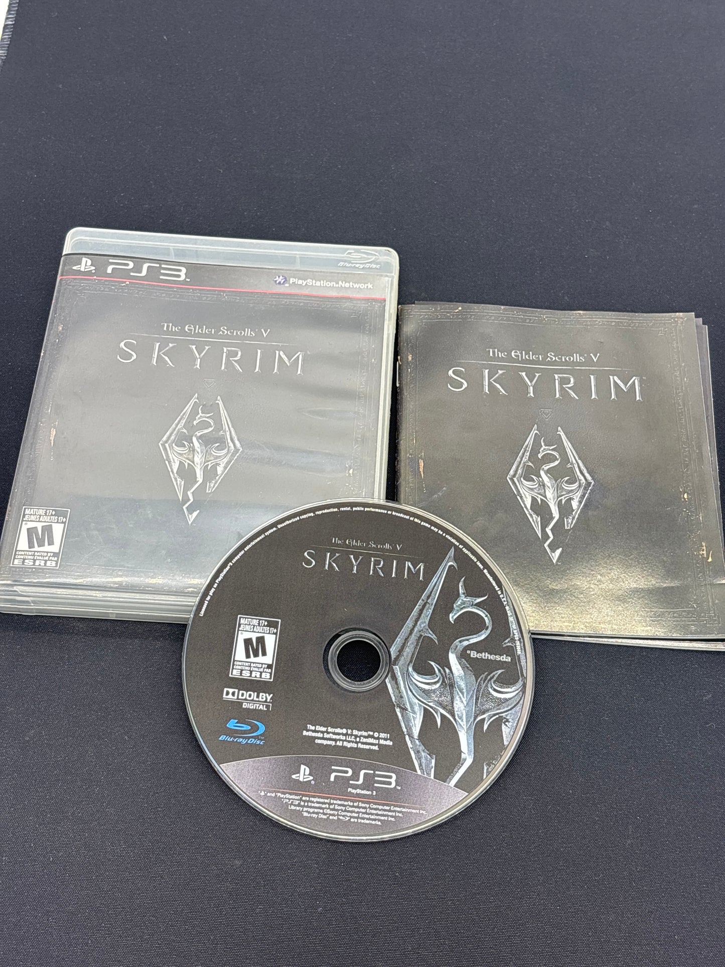 Auction Lot 74: PlayStation 3 Video Game Skyrim CIB