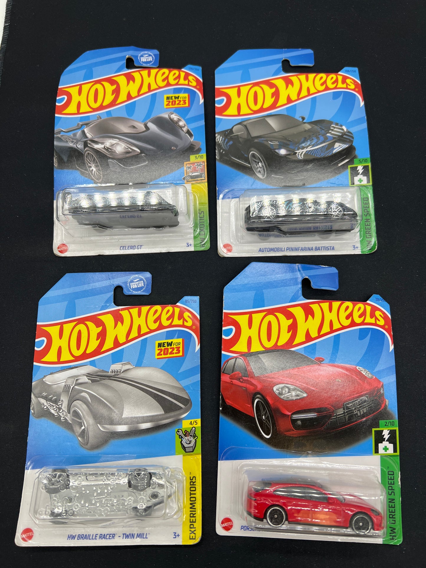 Auction Lot 206: Hot Wheels Lot of 4 Assorted Sealed Lot 5