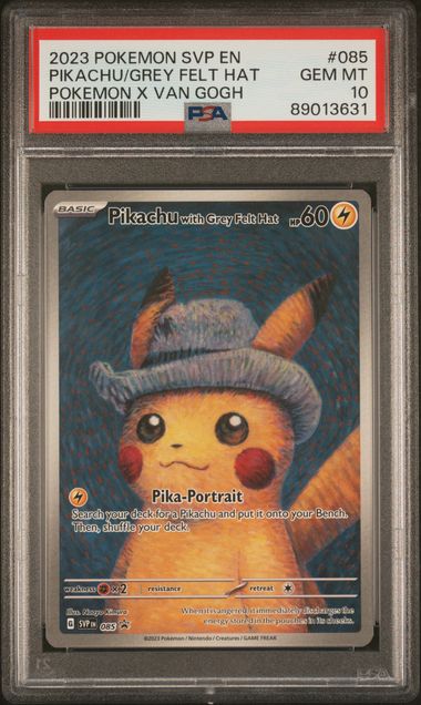 Psa 10 Van Gogh Pikachu