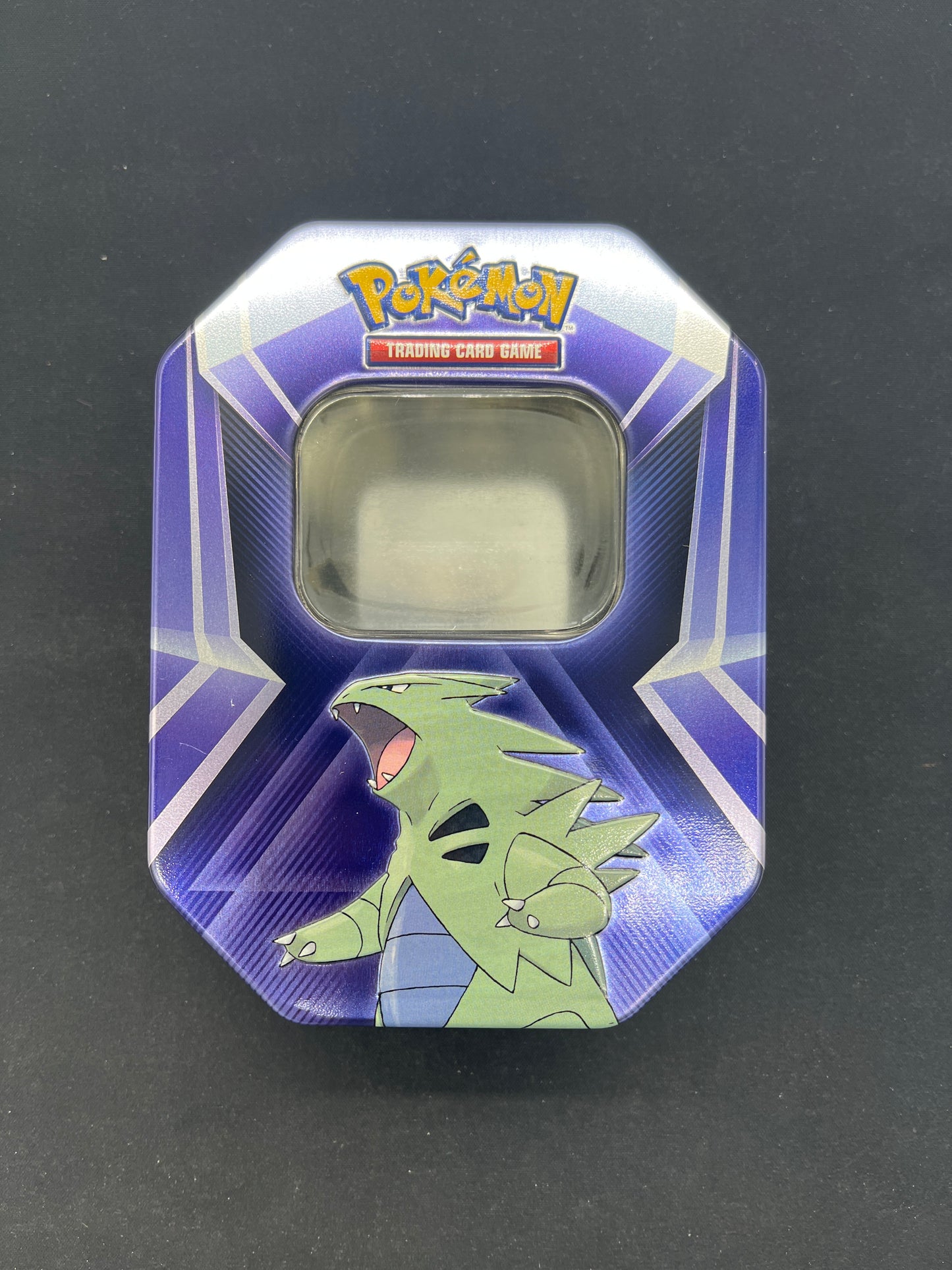 Auction Lot 423: Tyranitar Empty Tin
