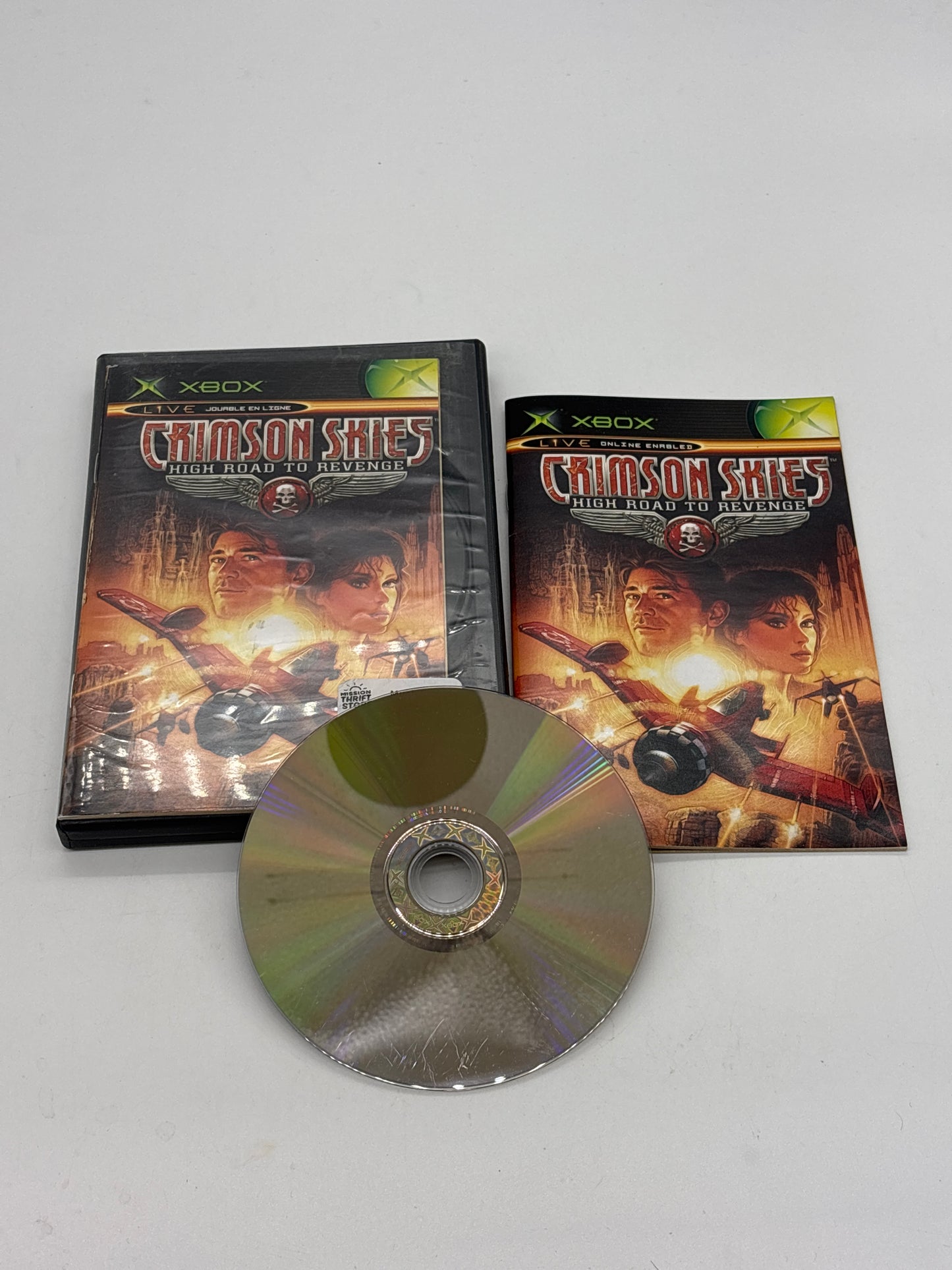 Auction Lot 128: Crimson Skies High Road to Revenge Video Game XBOX
