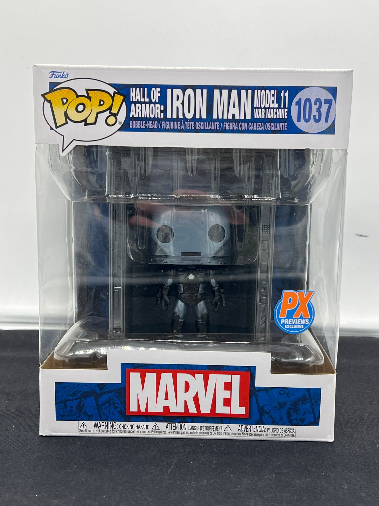 Auction Lot 211: POP Funko Jumbo Iron Man Model 11 1037 PX Exclusive
