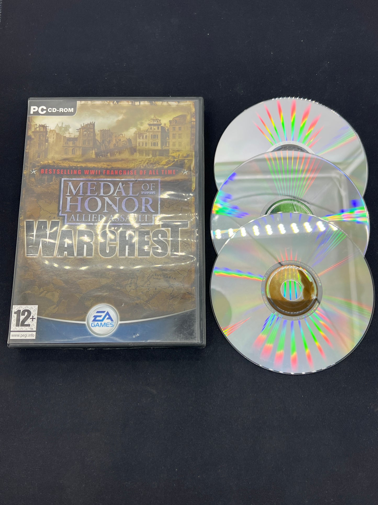 Auction Lot 91: PC Video Game Medal of Honor War Chest CIB