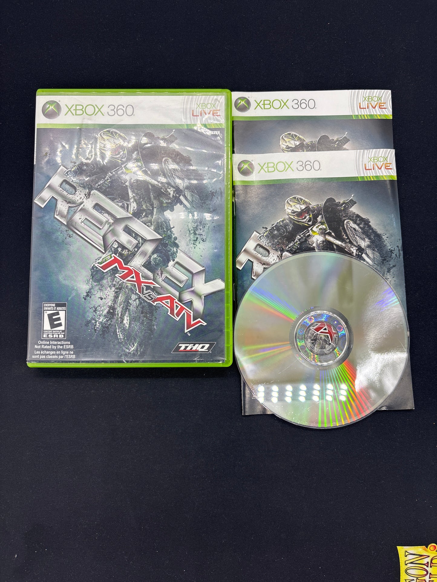 Auction Lot 138: XBOX 360 Reflex MX vs ATV With Case & Disc