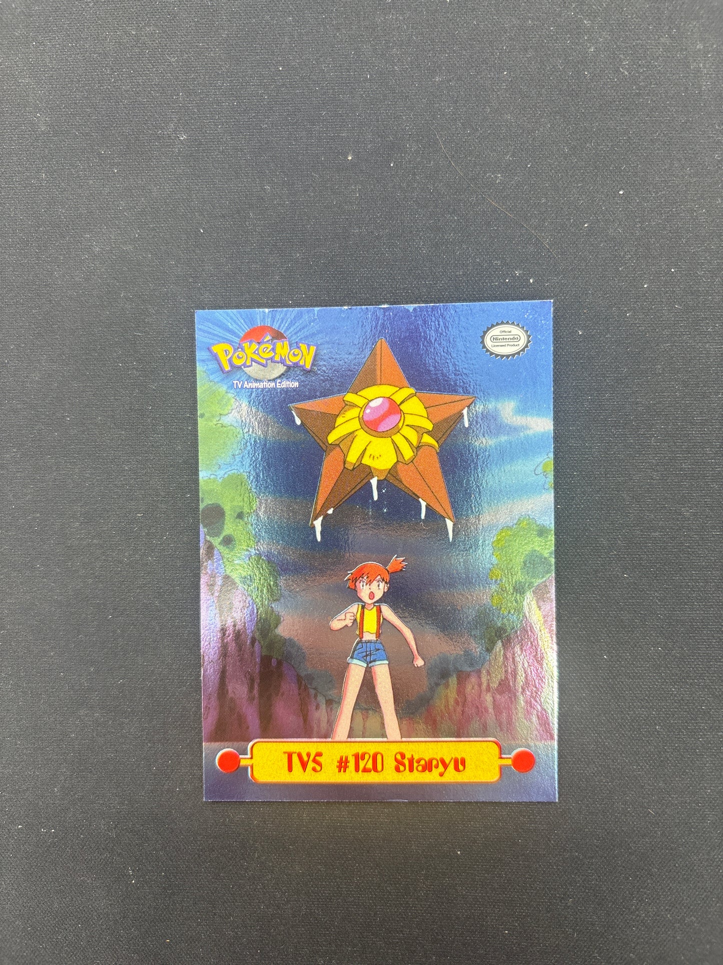 Auction Lot 73: Pokemon Card Staryu TV5 Topps Conditions Vary