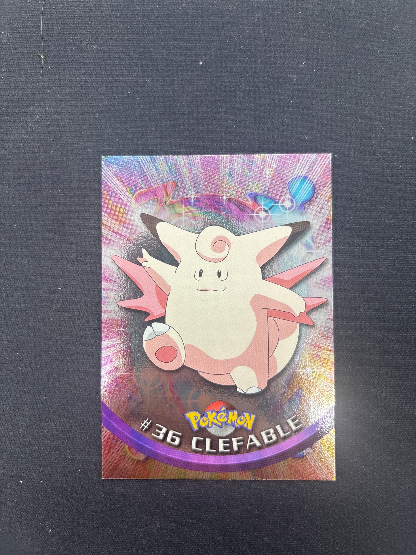 Auction Lot 49: Pokemon Topps Clefable Holo Card Condition Vary