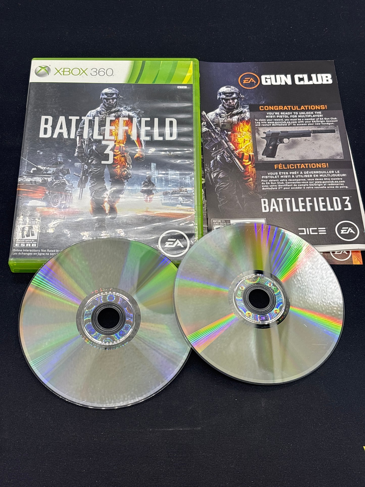 Auction Lot 161: Battlefield 3 Video Game XBOX 360 CIB