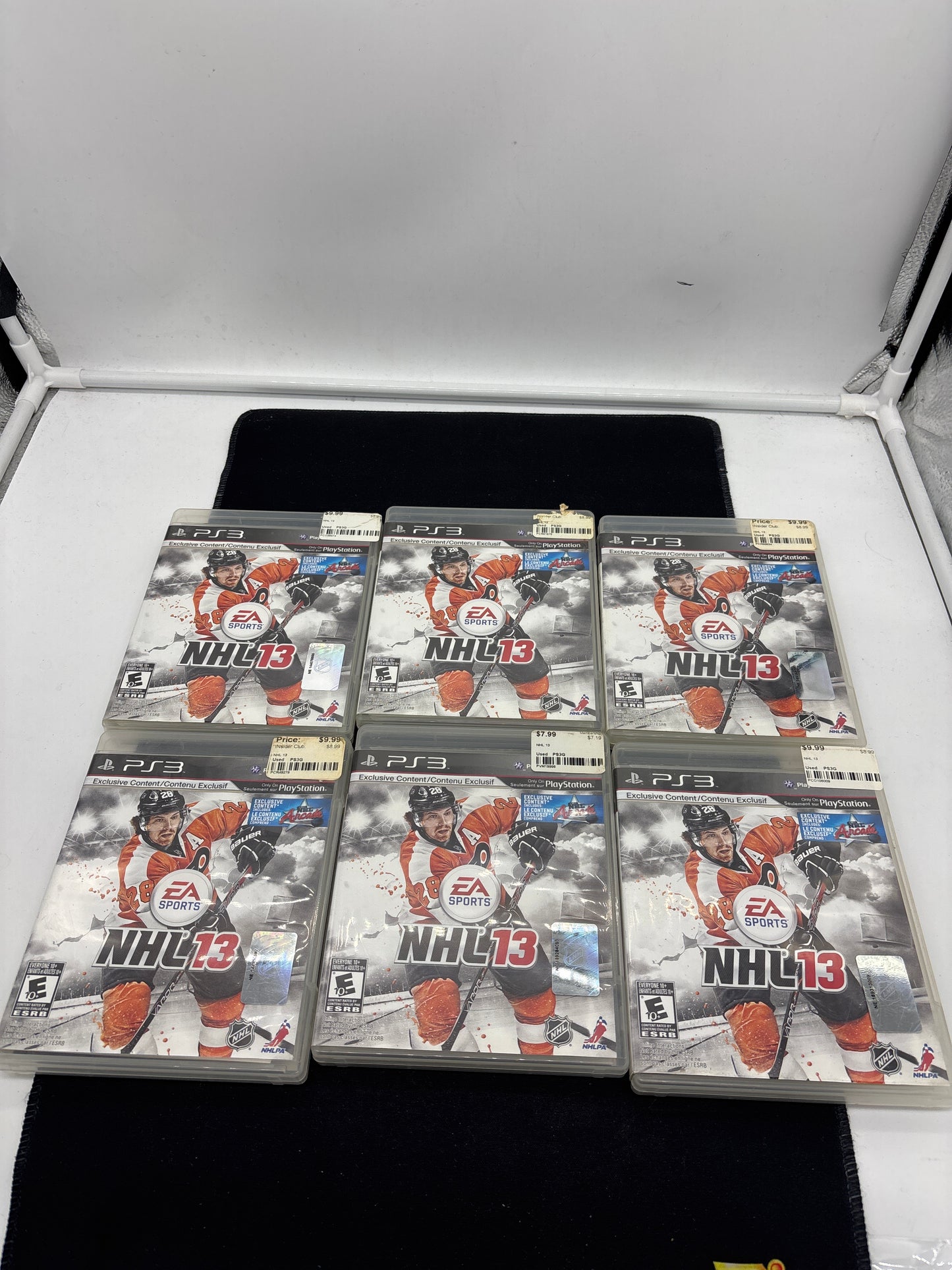 Auction Lot 89: PlayStation 3 Video Game Lot of 6 NHL 13