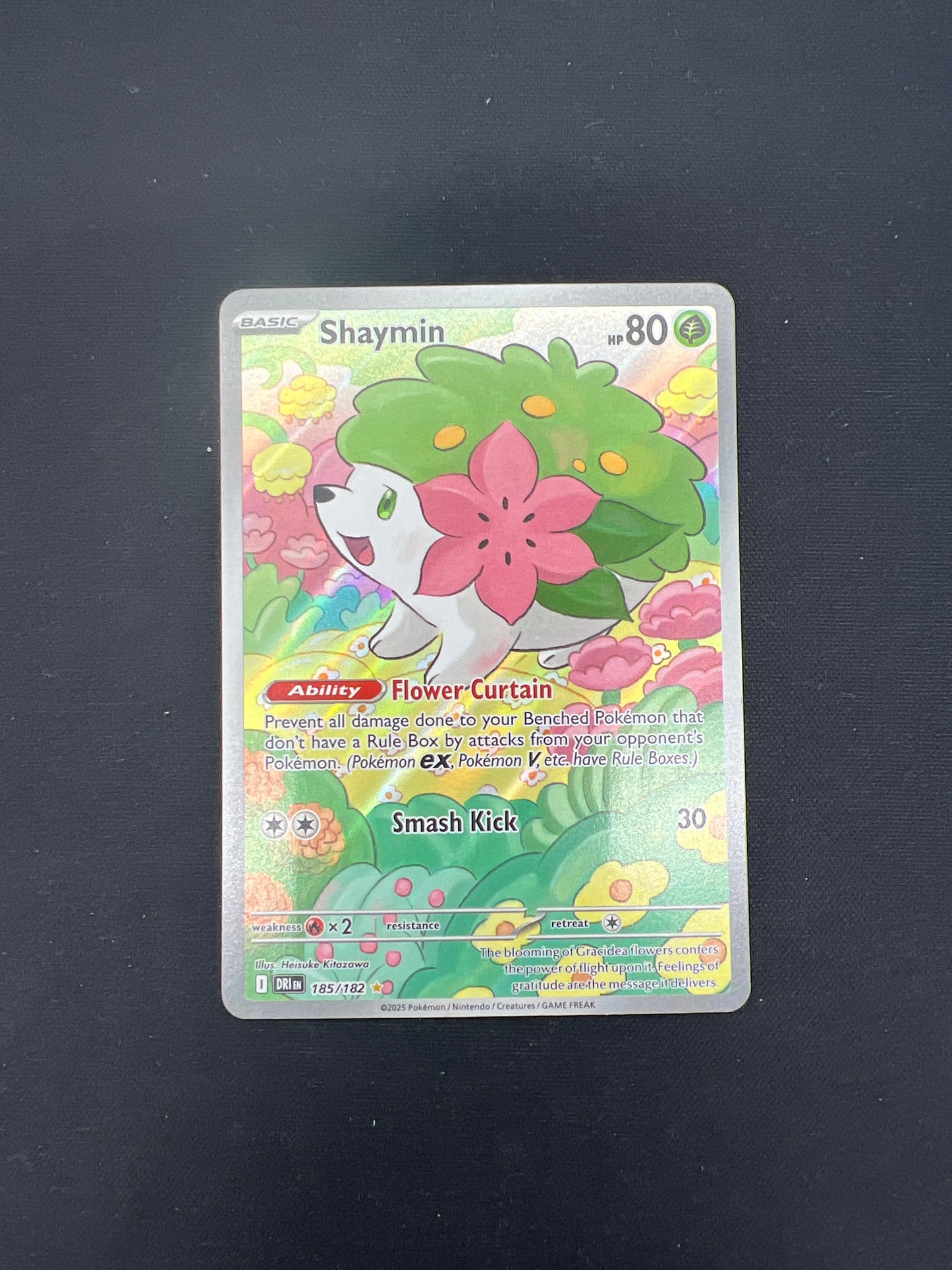 Auction Lot 42: Pokemon Cards Shaymin Illustration Rare Destined Rivals Conditions Vary
