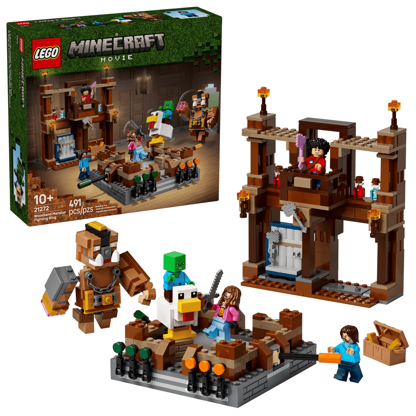21272 Woodland Mansion Fighting Ring