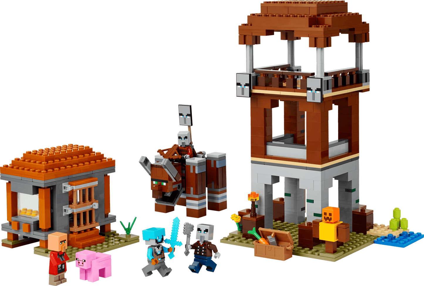 21278 The Pillager Outpost And Ravager