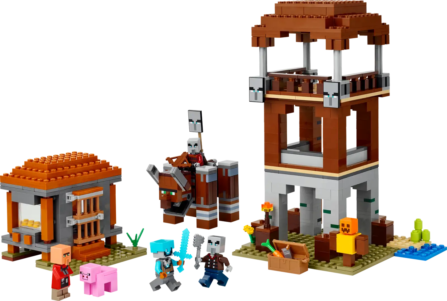 21278 The Pillager Outpost And Ravager
