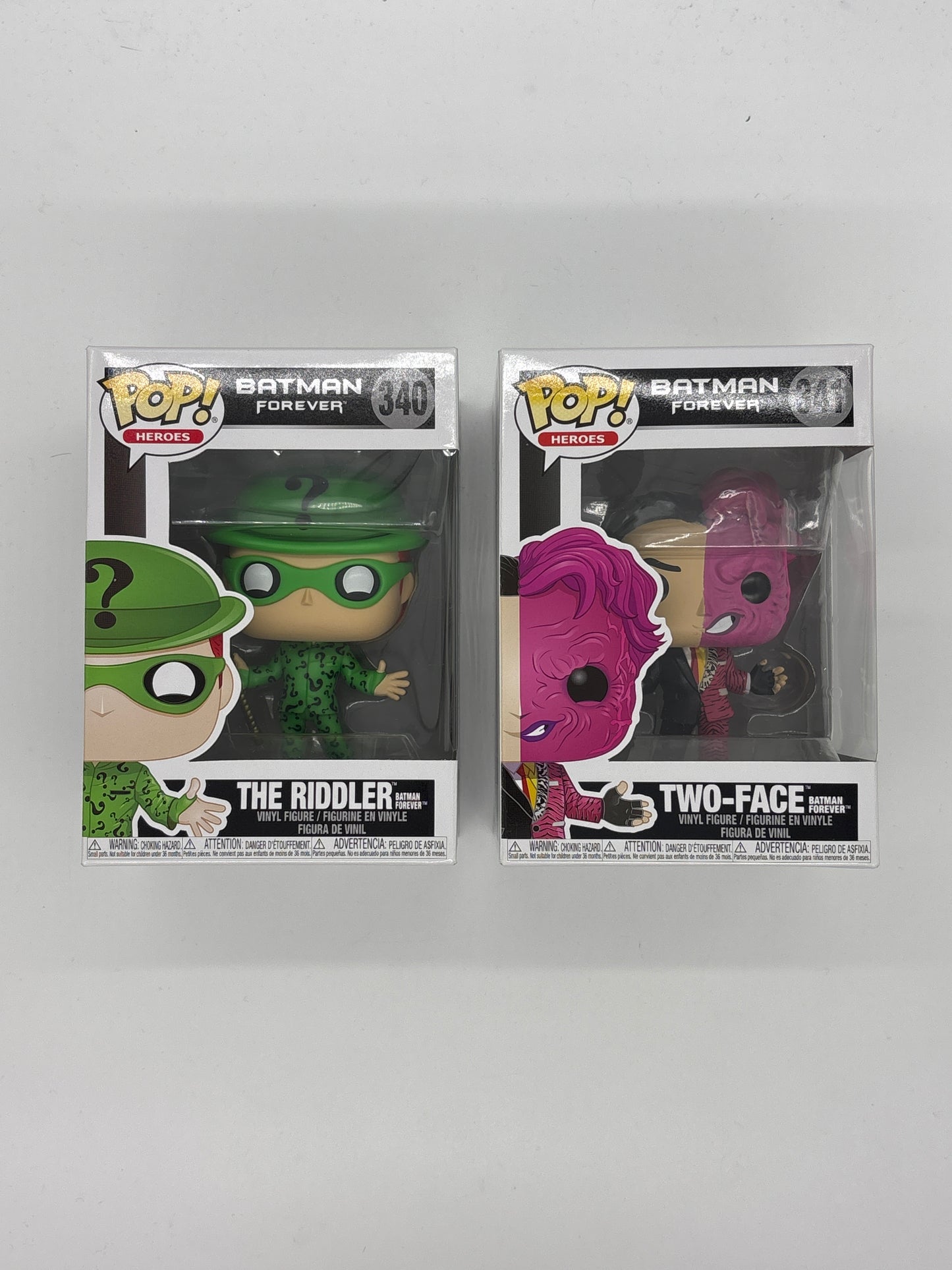 Auction Lot 175: Pop Funko Batman Forever 340 341 Lot