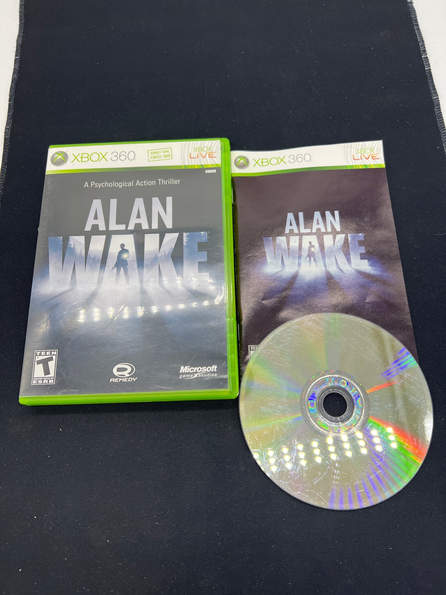 Auction Lot 5: XBOX 360 Alan Wake CIB