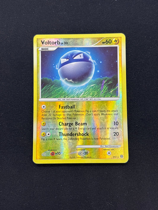 Auction Lot 308: Voltorb Shiny Reverse Holo Card Conditions Vary